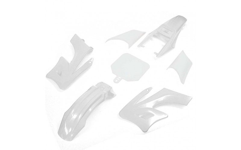 Pièces détachées Kit plastique AGB - Blanc LMR PARTS