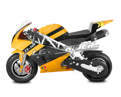 Pocket bike 49cc ZX-50R - orange Pocket Bike & Pocket Quad