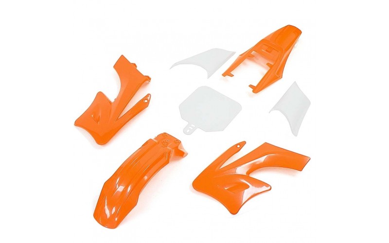 Pièces détachées Kit plastique AGB - Orange LMR PARTS