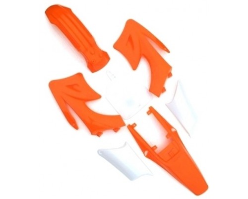 Pièces détachées Kit plastique AGB - Orange LMR PARTS