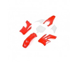 Pièces détachées Kit plastique AGB - Rouge LMR PARTS