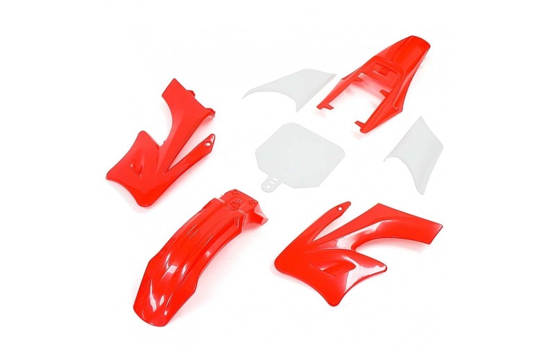 Pièces détachées Kit plastique AGB - Rouge LMR PARTS