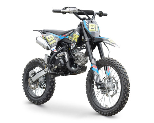 Dirt bike MX 110cc 14/17 - bleu