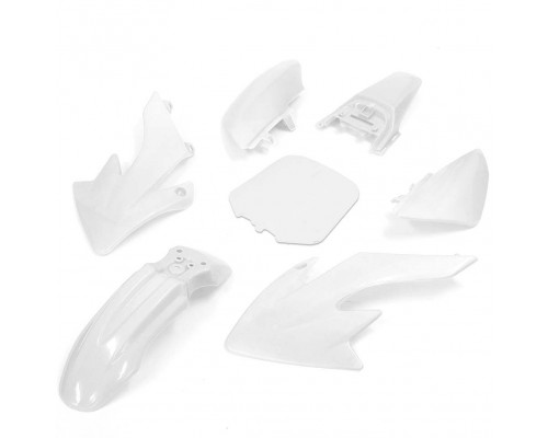 Pièces détachées Kit plastique CRF50 - Blanc LMR PARTS