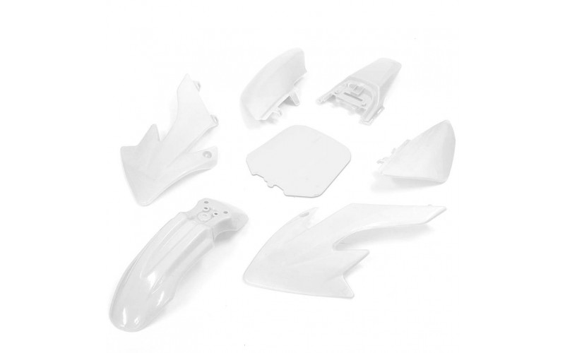 Pièces détachées Kit plastique CRF50 - Blanc LMR PARTS