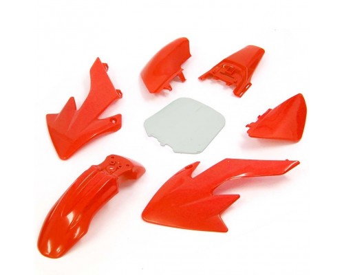 Kit plastique CRF50 - Rouge