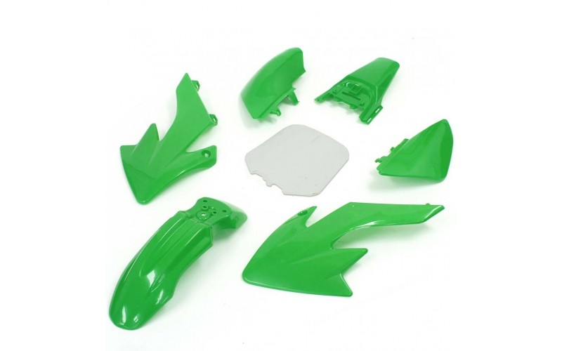 Pièces détachées Kit plastique CRF50 - Vert FoncÃ© LMR PARTS