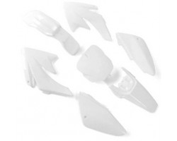 Pièces détachées Kit plastique CRF70 - Blanc LMR PARTS