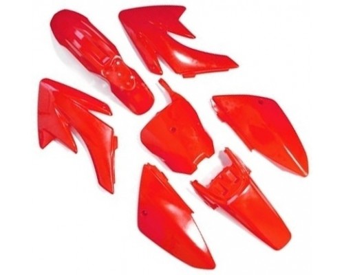 Kit plastique CRF70 - Rouge