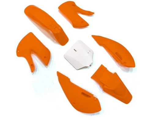 Kit plastique KLX - Orange