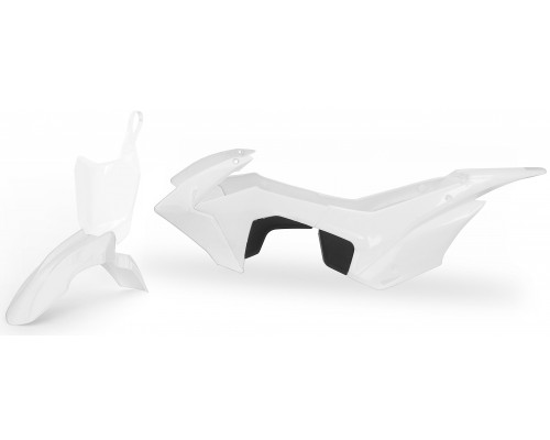 Pièces détachées Kit plastique CRF110 - Blanc LMR PARTS