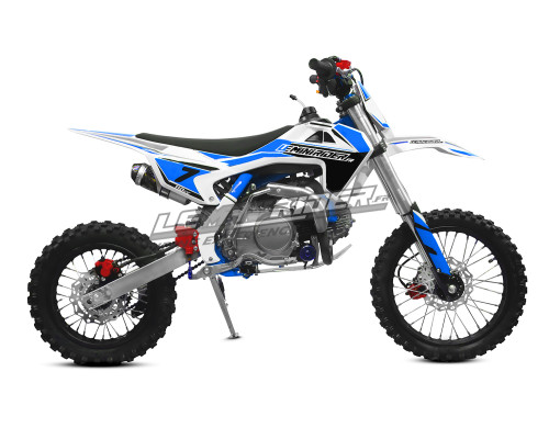 Dirt bike LMR MX 110cc 12/14" bleu
