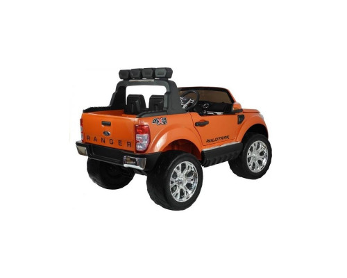 Voiture électrique enfant Ford Ranger 12V, 2 places, 4 moteurs 35W, télécommande parentale 2.4 Ghz - orange Voitures électriques