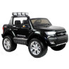Voiture électrique enfant Ford Ranger 4WD 12V, 2 places, 4 moteurs 35W, télécommande parentale 2.4 Ghz - noir Voitures électr...
