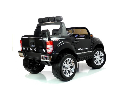 Voiture électrique enfant Ford Ranger 4WD 12V, 2 places, 4 moteurs 35W, télécommande parentale 2.4 Ghz - noir Voitures électr...