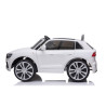 Voiture électrique enfant Audi Q8 12 volts, 2 moteurs 25w, télécommande parentale 2.4 Ghz - blanc Voitures électriques