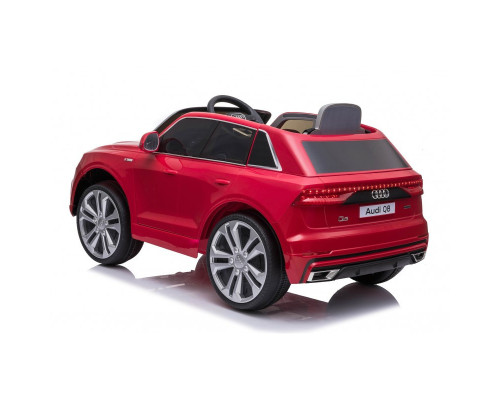 Voiture électrique enfant Audi Q8 12 volts, 2 moteurs 25w, télécommande parentale 2.4 Ghz - rouge Voitures électriques