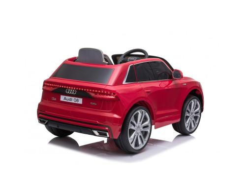 Voiture électrique enfant Audi Q8 12 volts, 2 moteurs 25w, télécommande parentale 2.4 Ghz - rouge Voitures électriques