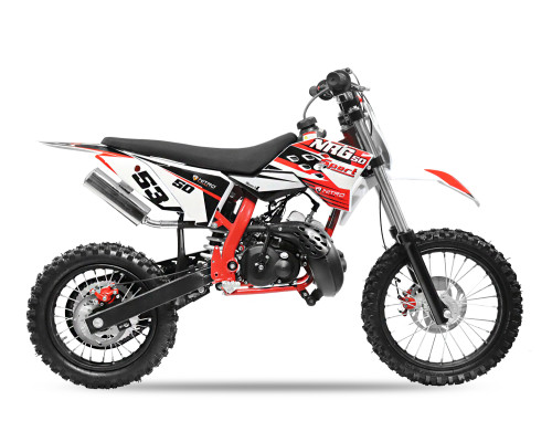 Motocross 2T KX-1 50cc 12/14" - rouge