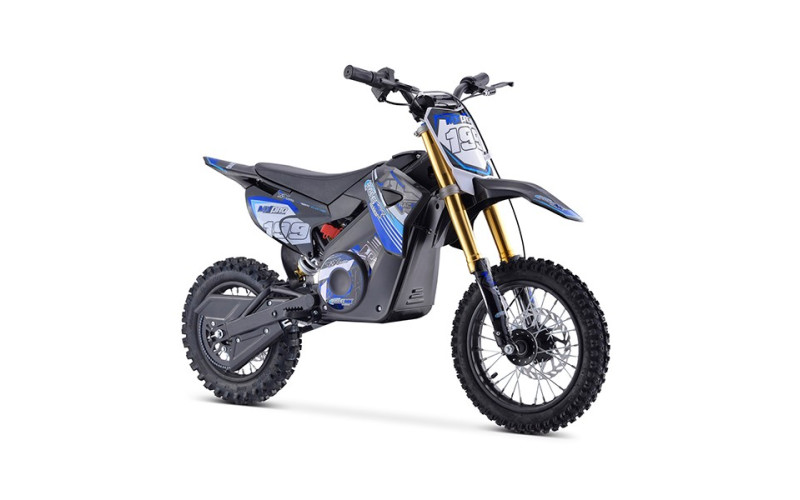 Dirt bike électrique enfant MXF 1000W 10/12" - bleu