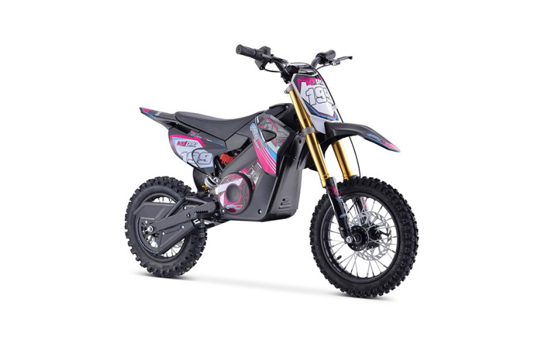 Dirt bike électrique enfant MXF 1000W 10/12 - rose - LeMiniRider