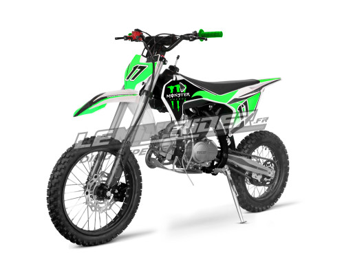 Dirt bike LMR 140cc édition Monster - vert