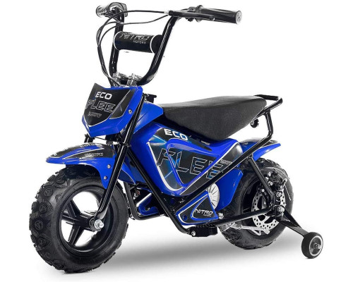Minimoto électrique enfant 300w Flee S 24V - bleu Pocket Bike & Pocket Quad