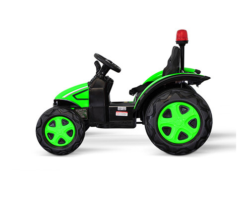 Tracteur électrique vert enfant, 2 moteurs 35w, 12V - 7Ah, télécommande parentale 4Ghz Voitures électriques