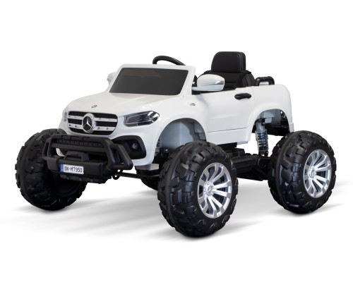 Voiture électrique enfant Mercedes classe x version Monster truck, 4 moteurs 45w, télécommande parentale