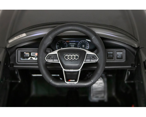 Voiture électrique enfant Audi RS e-tron gt blanc, 2 moteurs 30w, télécommande parentale 2.4 Ghz
