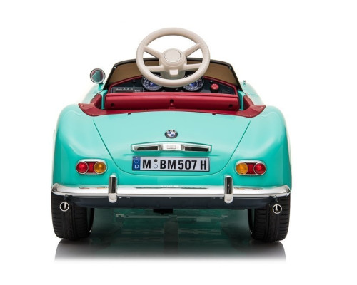 Voiture électrique enfant BMW 507 vintage verte, 2 moteurs 35w, télécommande parentale 2.4 Ghz Voitures électriques