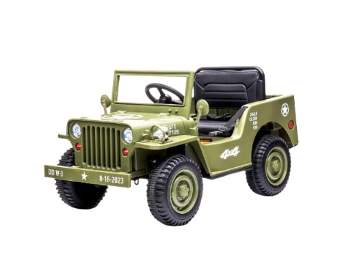 4x4 électrique enfant Jeep Willys, 4 moteurs 12v, télécommande parentale 2.4 Ghz Voitures électriques