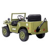 4x4 électrique enfant Jeep Willys, 4 moteurs 12v, télécommande parentale 2.4 Ghz Voitures électriques