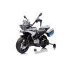Moto électrique enfant police BMW F850 GS blanc, 2x12 volts, moteur 45w Voitures électriques