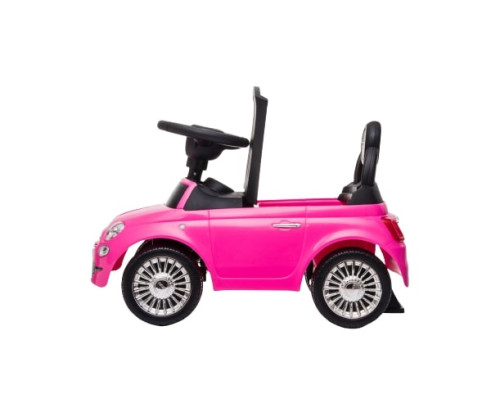 Voiture porteur enfant Fiat 500 rose Voitures électriques