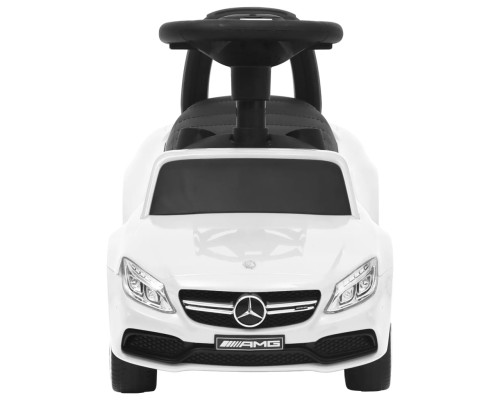 Voiture porteur enfant Mercedes AMG C63 coupé blanc Voitures électriques