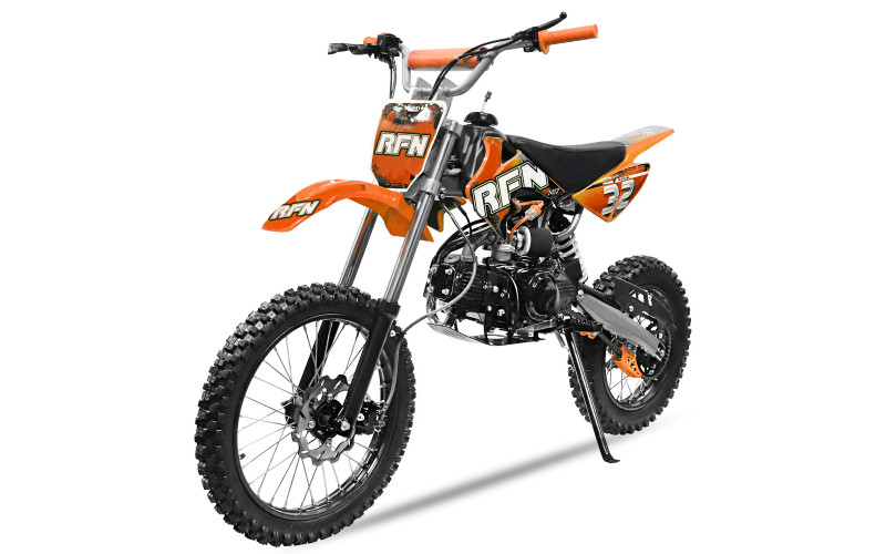Dirt bike RFN 125cc 14/17 - orange - LeMiniRider