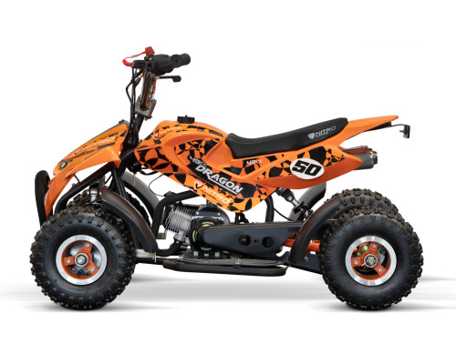 Pocket quad dragon sport 49cc 4" - orange Pocket Bike & Pocket Quad