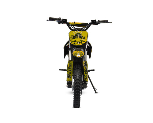 Dirt bike électrique enfant LMR 1200w Lithium 10/12" - jaune