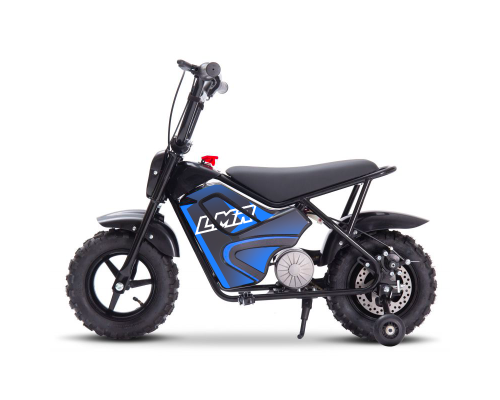 Minimoto électrique enfant 300w kiddiz 24V - bleu Pocket Bike & Pocket Quad