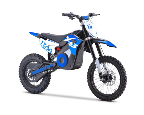 Dirt bike électrique enfant OFFMX 1300w 12/14" - bleu