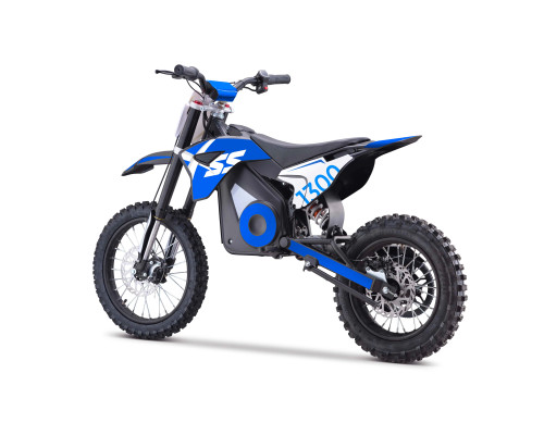 Dirt bike électrique enfant OFFMX 1300w 12/14" - bleu