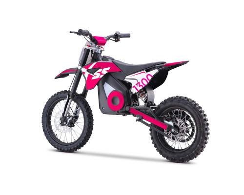 Dirt bike électrique enfant XSS 1300w 12/14" - rose