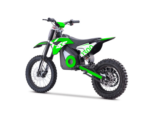Dirt bike électrique enfant XSS 1300w 12/14" - vert