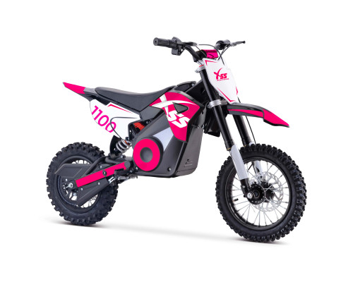 Dirt bike électrique enfant XSS 1100w 10/12" - rose