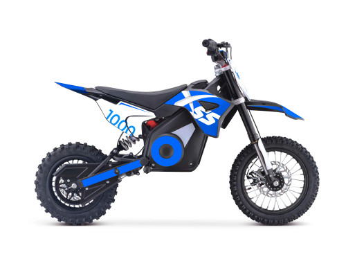 Dirt bike électrique enfant XSS 1000w 10/12" - bleu
