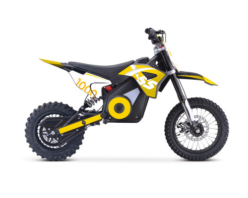 Dirt bike électrique enfant XSS 1000w 10/12" - jaune