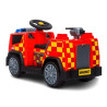 Camion électrique enfant KINGTOYS - Pompier 22W - Rouge Voitures électriques