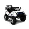 4X4 Jeep électrique enfant Kingtoys 180W - Blanc Voitures électriques