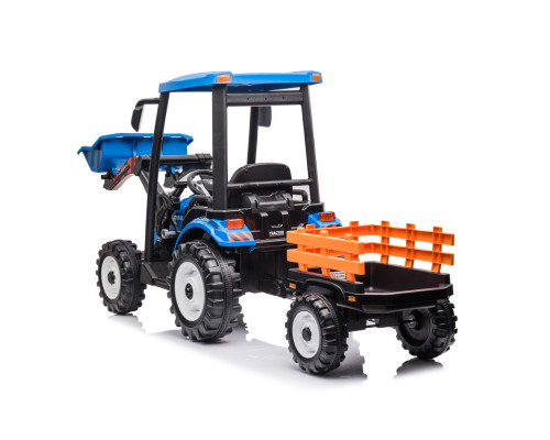 Tracteur électrique enfant avec remorque, 2 moteurs 120w, télécommande parentale 2.4 Ghz Voitures électriques